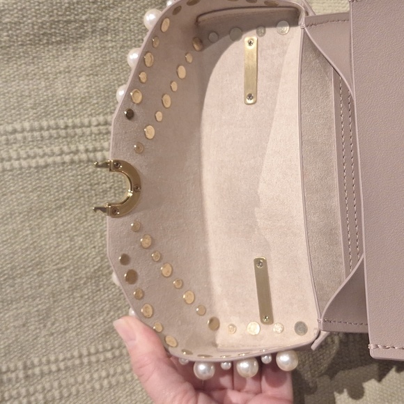 Zac Zac Posen Amelia Mini Satchelbwith Faux Pearl - Picture 7 of 10